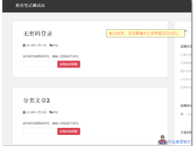 4款WordPress需要密码才能访问网站的插件_密码查看内容